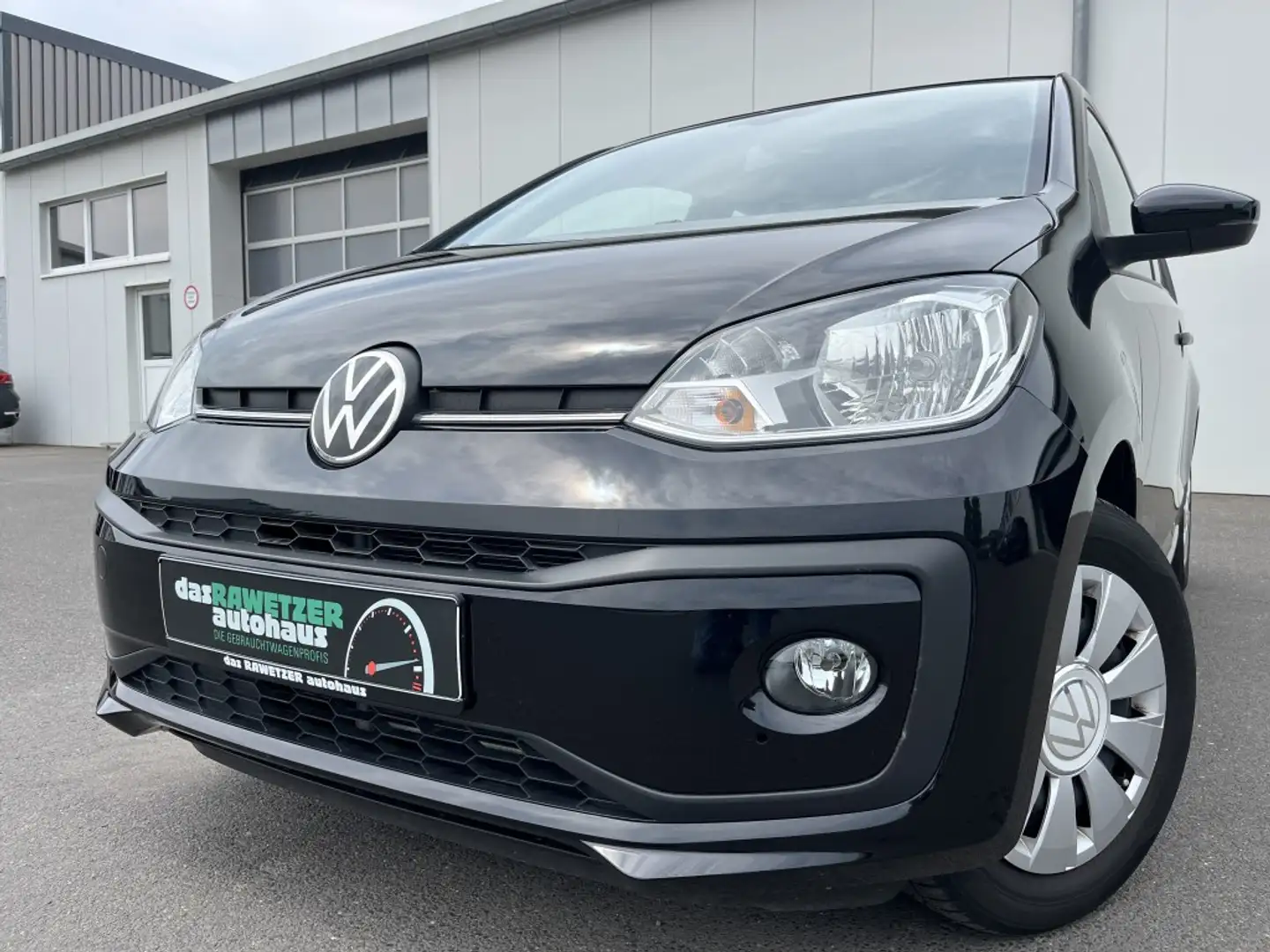 Volkswagen up! 1.0 move 81€ m. 20% Anzahlung Klima DAB SHZ ISOF Schwarz - 1