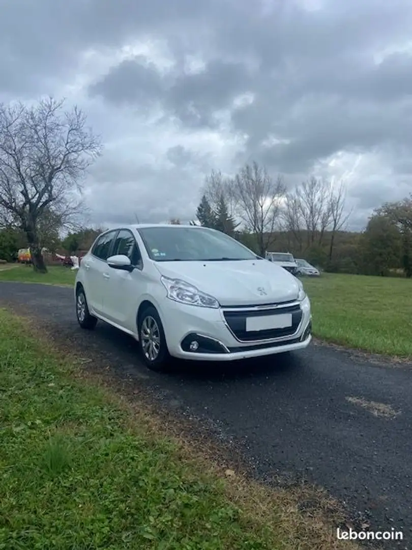 Peugeot 208 affaire premium pack bhdi 100 Blanc - 2