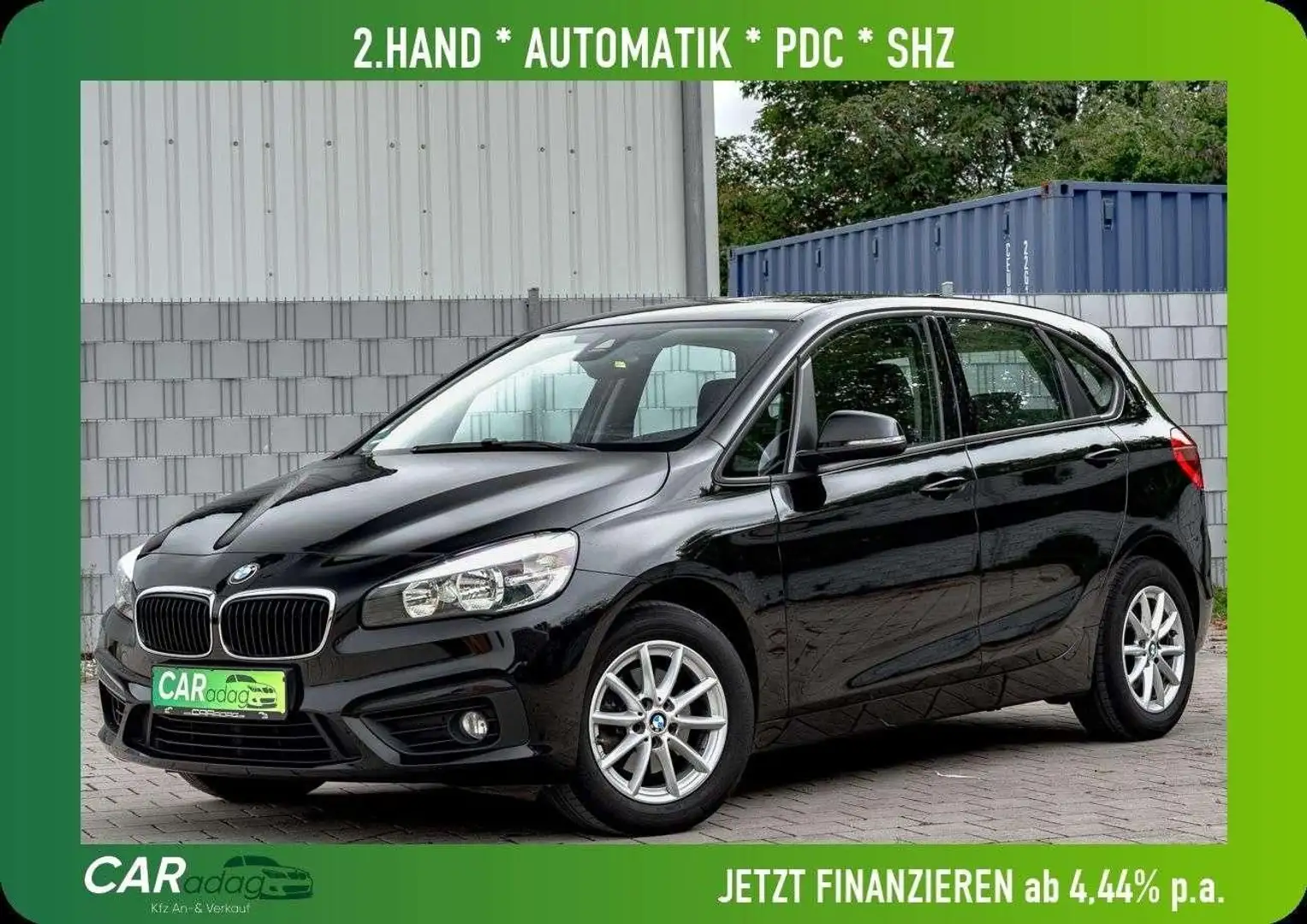 BMW 218 f45 218i Active Tourer*VAN*2.HAND*SHZ* Nero - 1