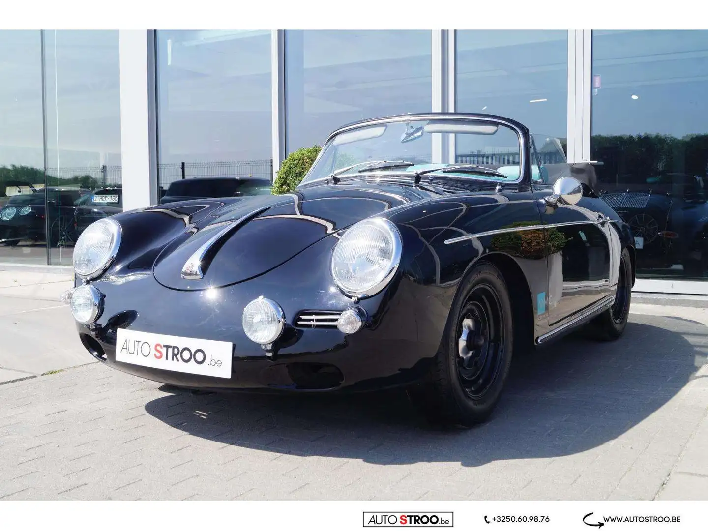 Porsche 356 B T5 Cabrio Rally Ready Černá - 2