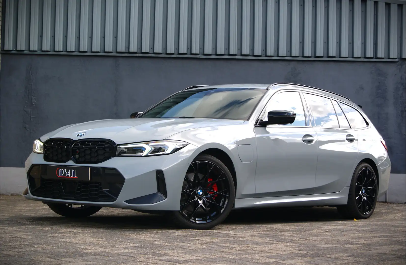 BMW 330 3-serie Touring 330e 292PK Lci M-Sport Shadow Wide Gris - 1