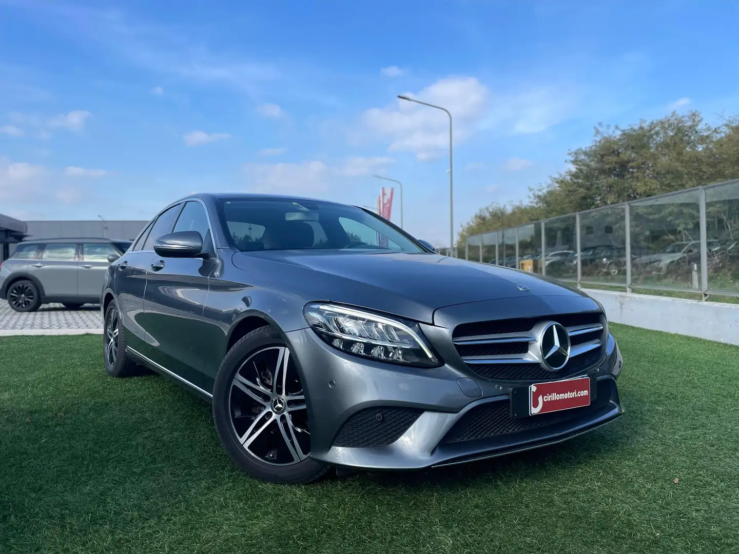 Mercedes-Benz C 200 d Sport Plus auto Grigio - 2