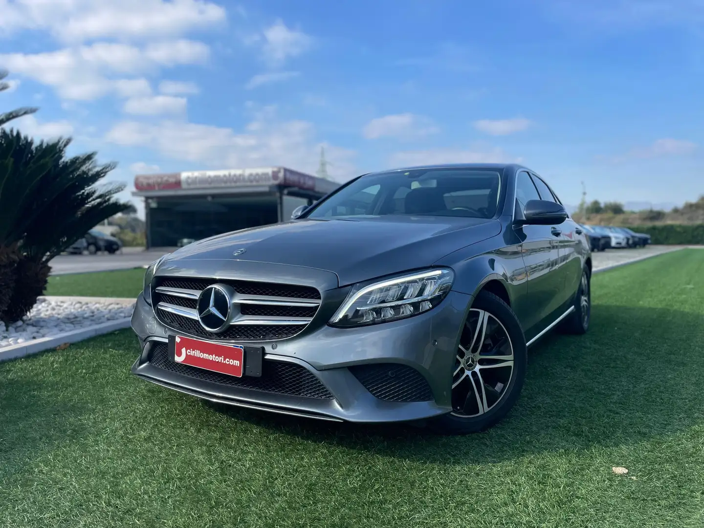 Mercedes-Benz C 200 d Sport Plus auto Grigio - 1