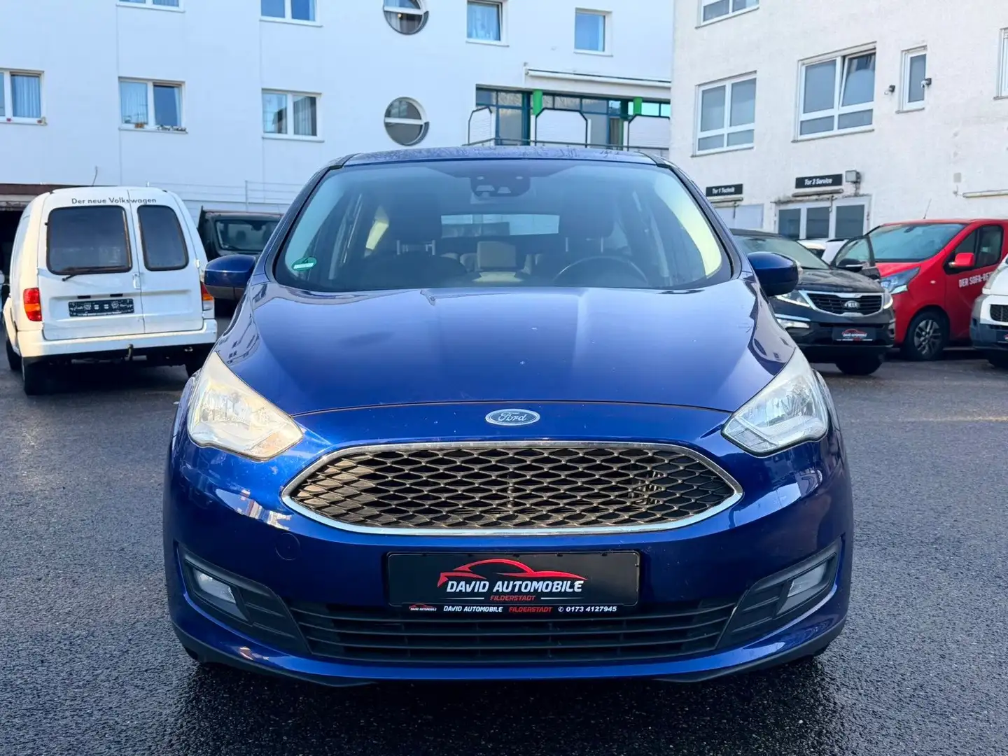Ford C-Max 1.5 TDCi *EURO6/TÜV NEU/TOP ZUSTAND* Blau - 2