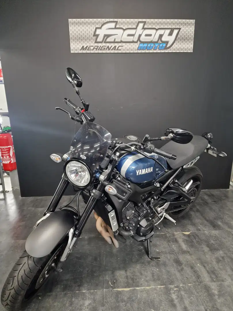 Yamaha XSR 900 Bleu - 2