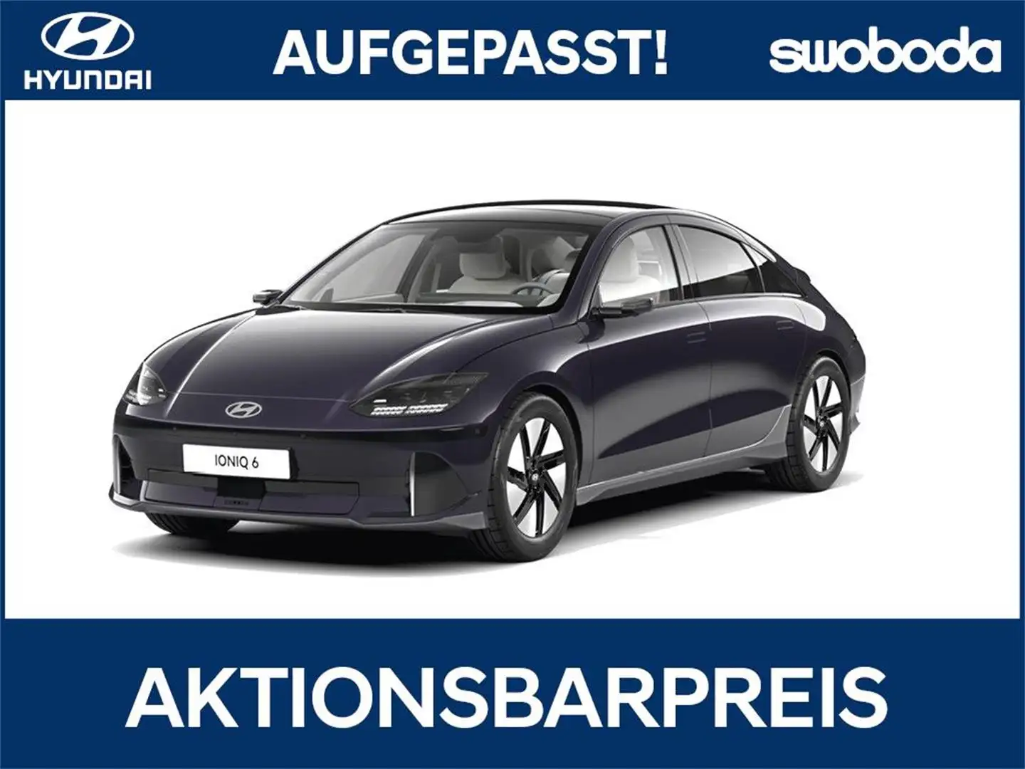 Hyundai IONIQ 6 Ioniq 6 77,4kWh Top Line Long Range *BARPREIS* Blau - 1