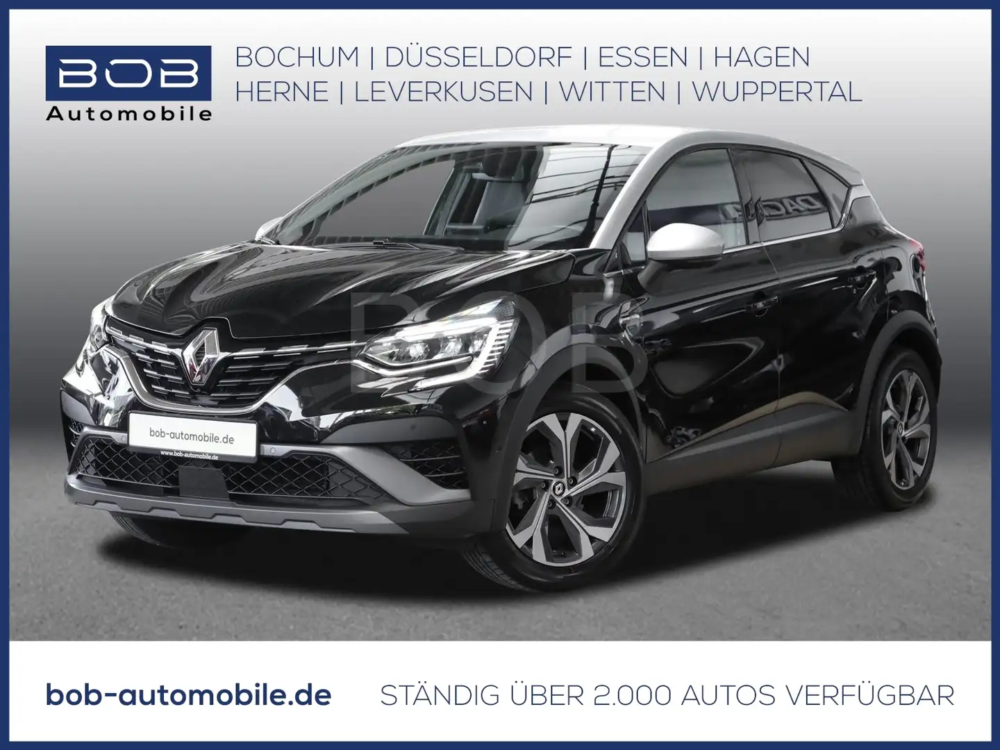 Renault Captur R.S. LINE TCe 140 NAVI SHZ 360° AHK TWA Negro - 1