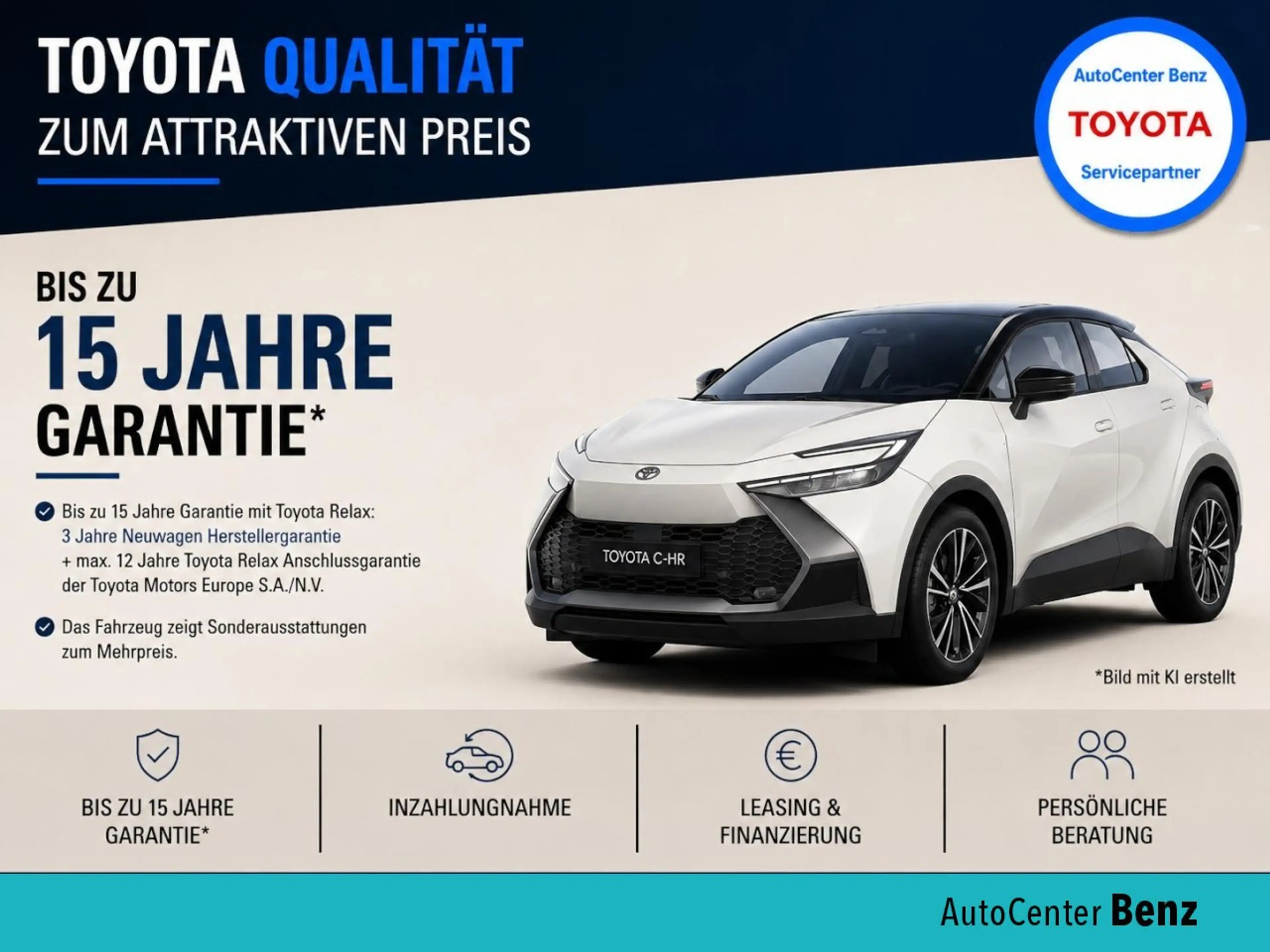 Toyota C-HR 2.0 HYBRID TEAMPLAYER *KLIMA*SHZ*ACC*LED*NAVI