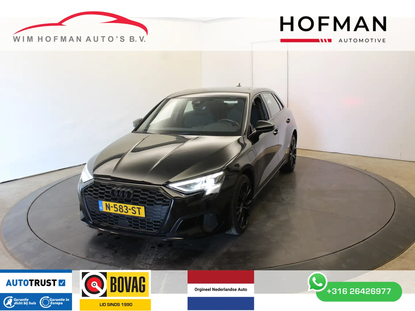 Audi A3 40 TFSI Bus ed PHEV SOH 100% 204 pk 18"inch Sports Schwarz - 1