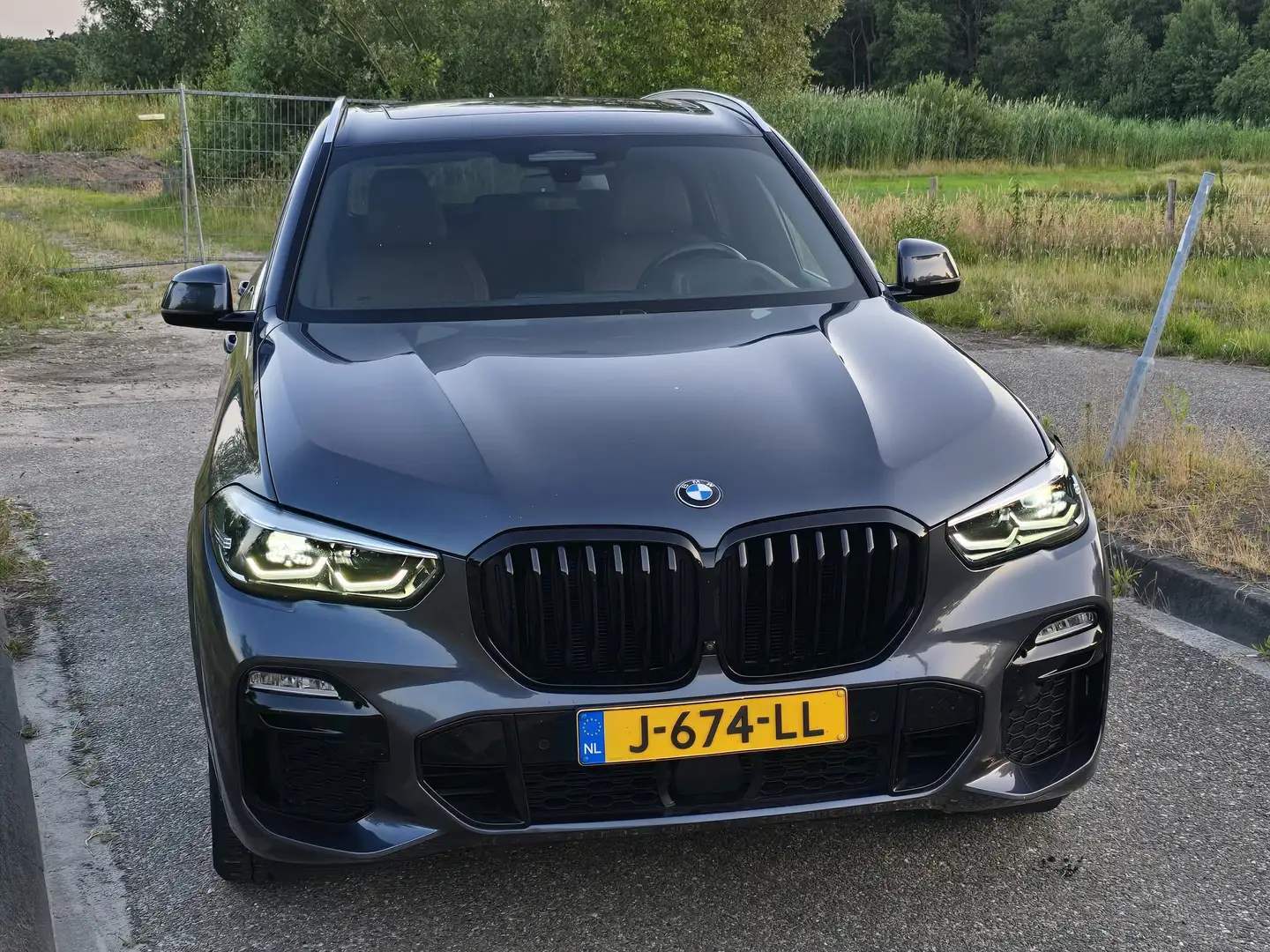 BMW X5 X5 High Exec. M sport, pano, full! Grijs - 1