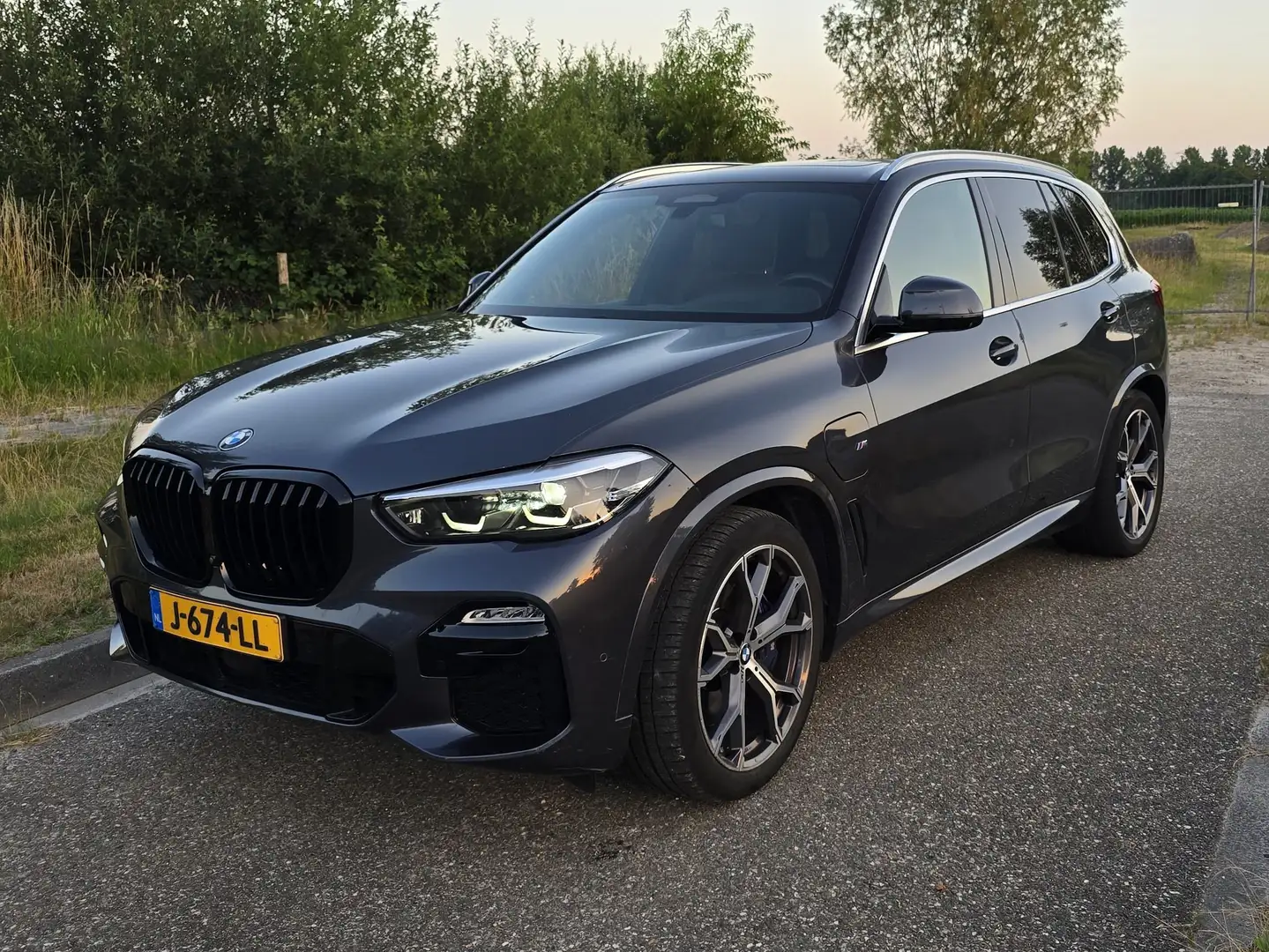 BMW X5 X5 High Exec. M sport, pano, full! Grijs - 2