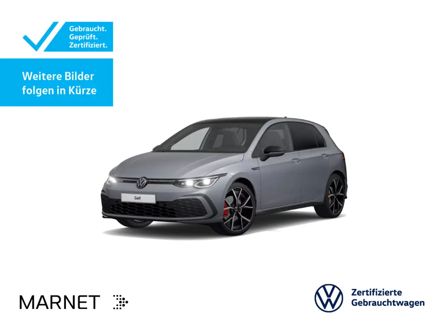 Volkswagen Golf VIII GTD 2.0 TDI DSG Black Style* Navi*Pano Grau - 1