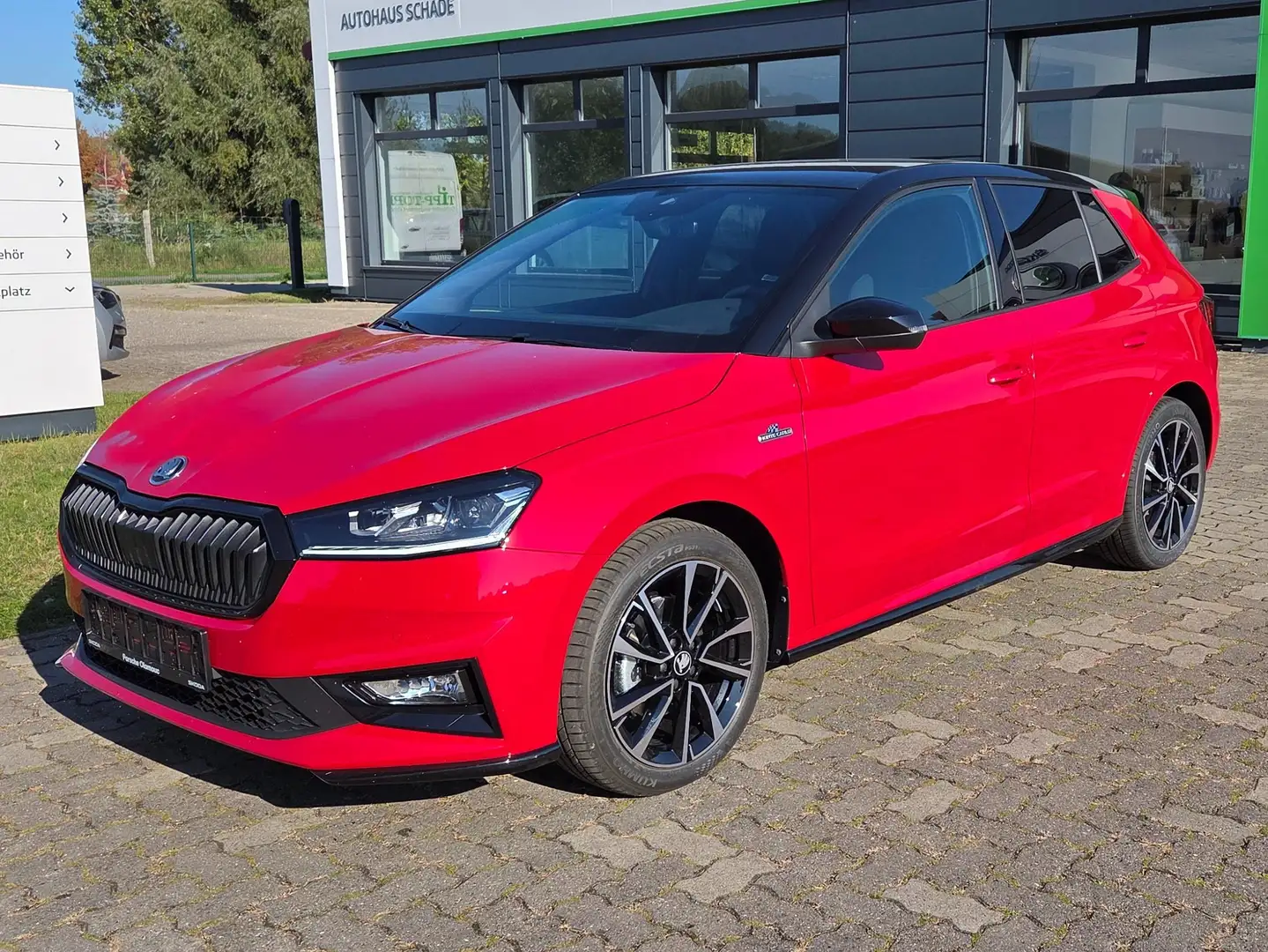 Skoda Fabia Fabia IV 1.0 TSI DSG Monte Carlo Rouge - 1
