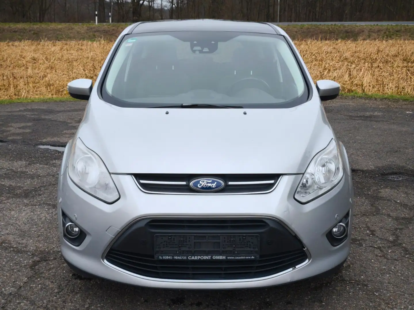 Ford C-Max Sync Edition 2.0 TDCi SHZ AHK Panorama Plateado - 2