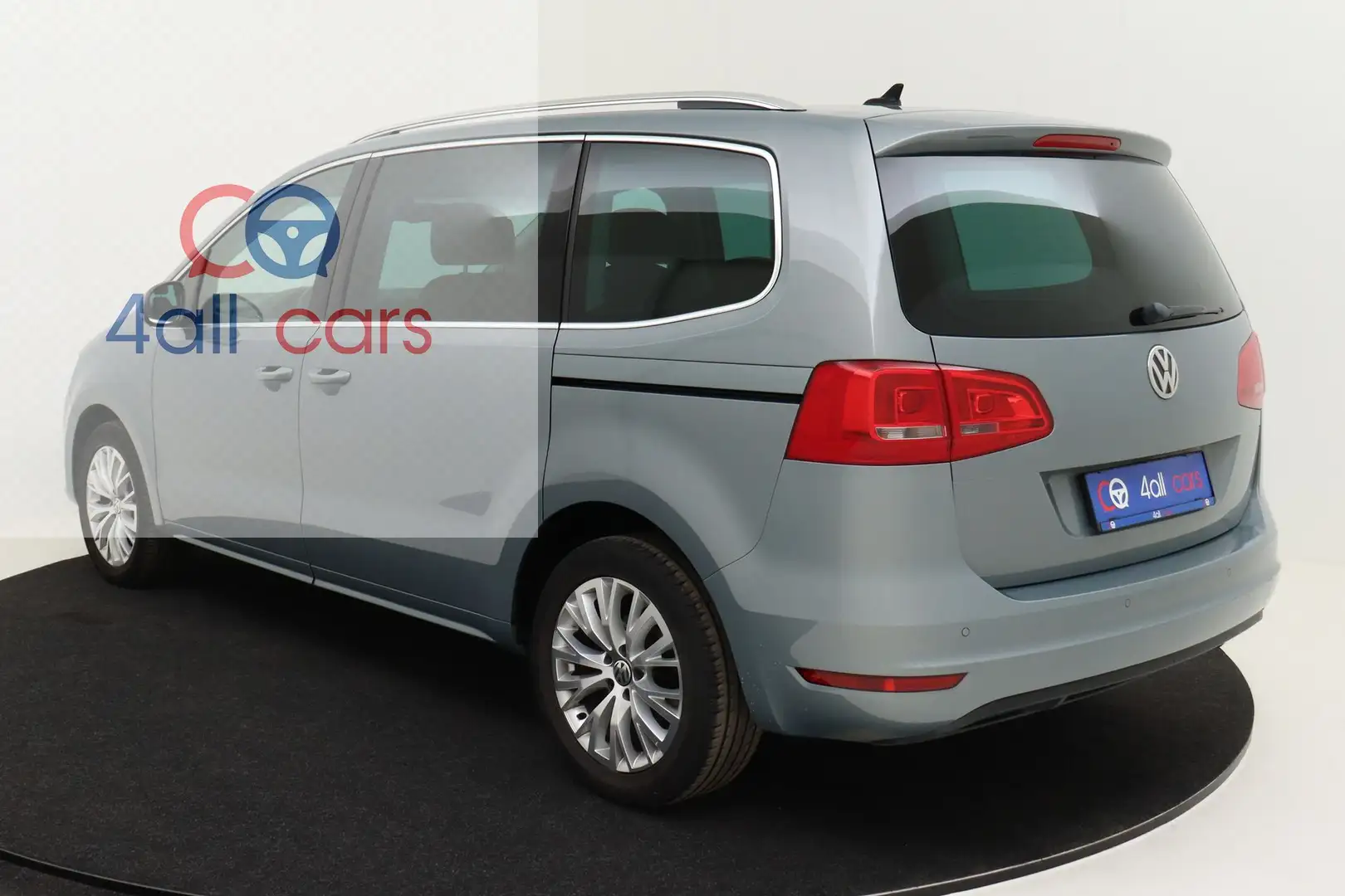 Volkswagen Sharan 2198 Highline II Multimedia, ParkAssist, Cruise, Gris - 2