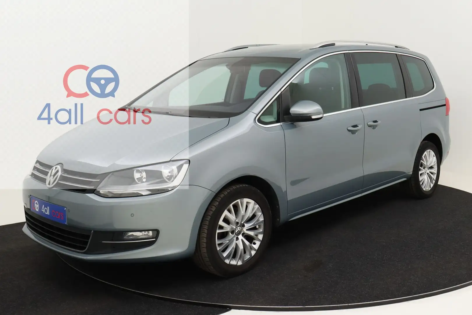 Volkswagen Sharan 2198 Highline II Multimedia, ParkAssist, Cruise, Gris - 1