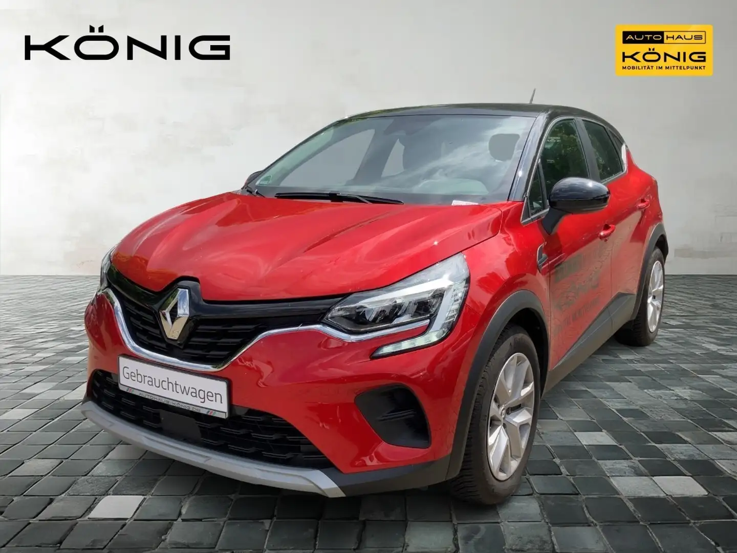 Renault Captur 1.0 TCe 90 EQUILIBRE KLIMA*NAVI*Tempomat Rot - 1
