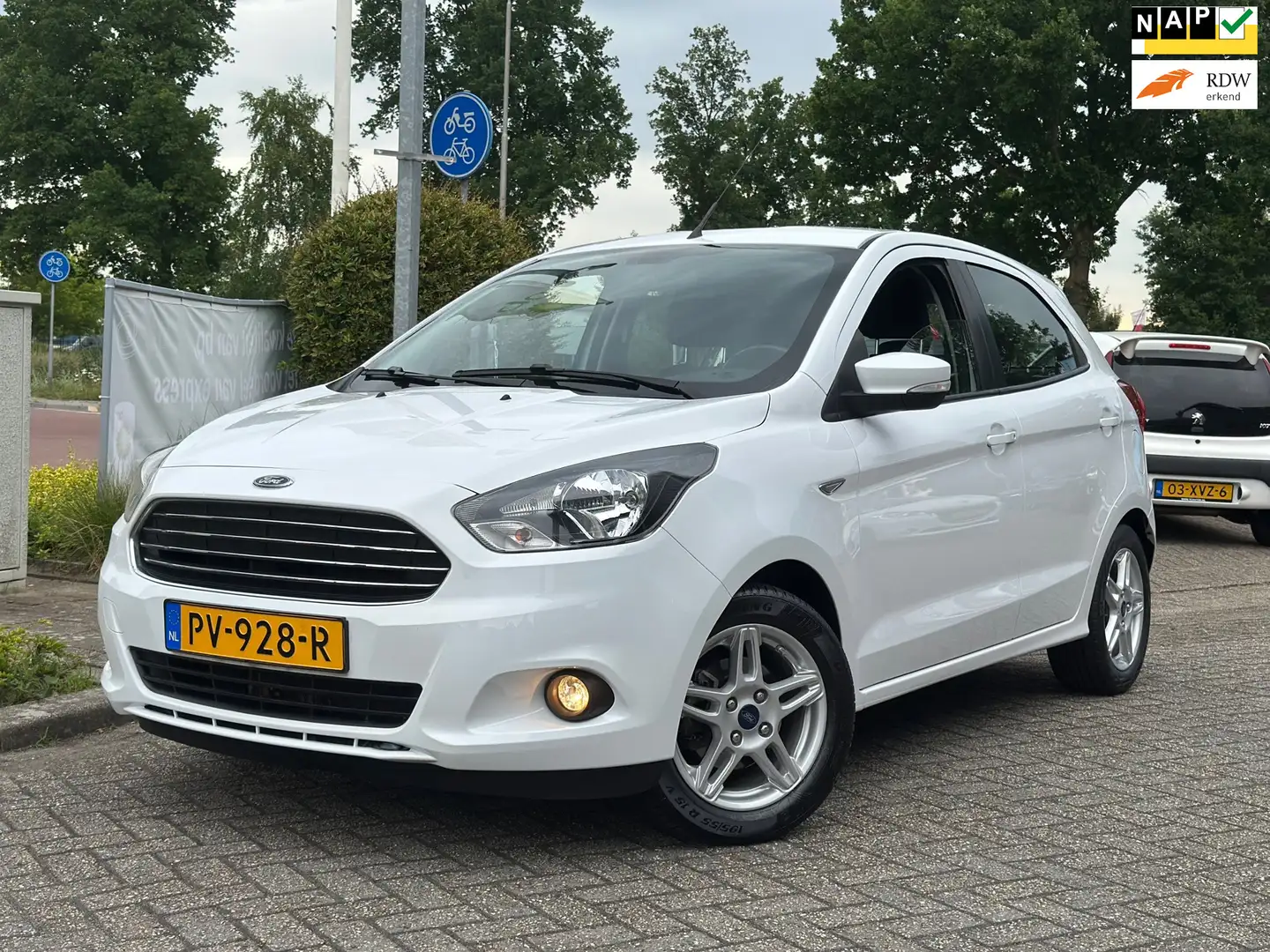 Ford Ka/Ka+ 1.2 Trend Ultimate 2e eigenaar nap Bianco - 1