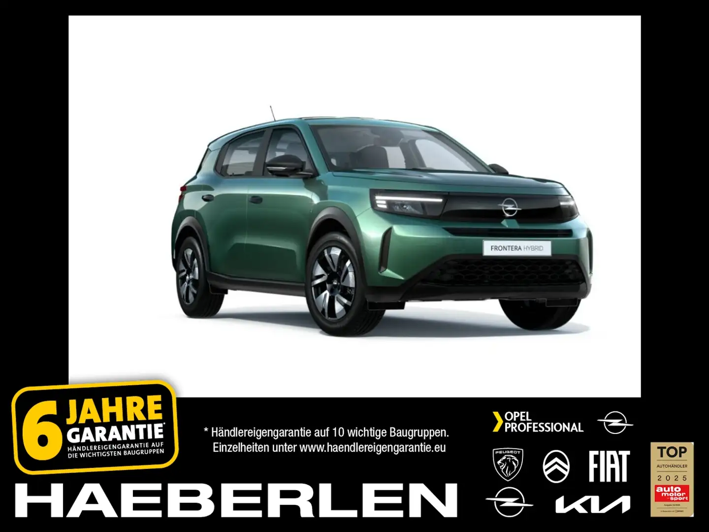 Opel Frontera 1.2 GS 74kW LED+Navi+SHZ+Fernlichtass. Grün - 1