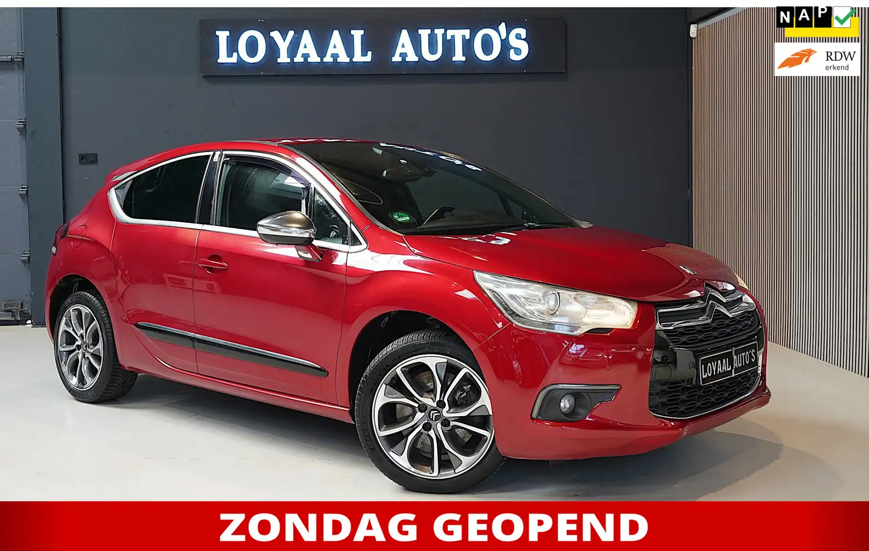 Citroen DS4 1.6 THP Sport Chic | AIRCO | CRUISE | PDC | STOELV Rot - 1