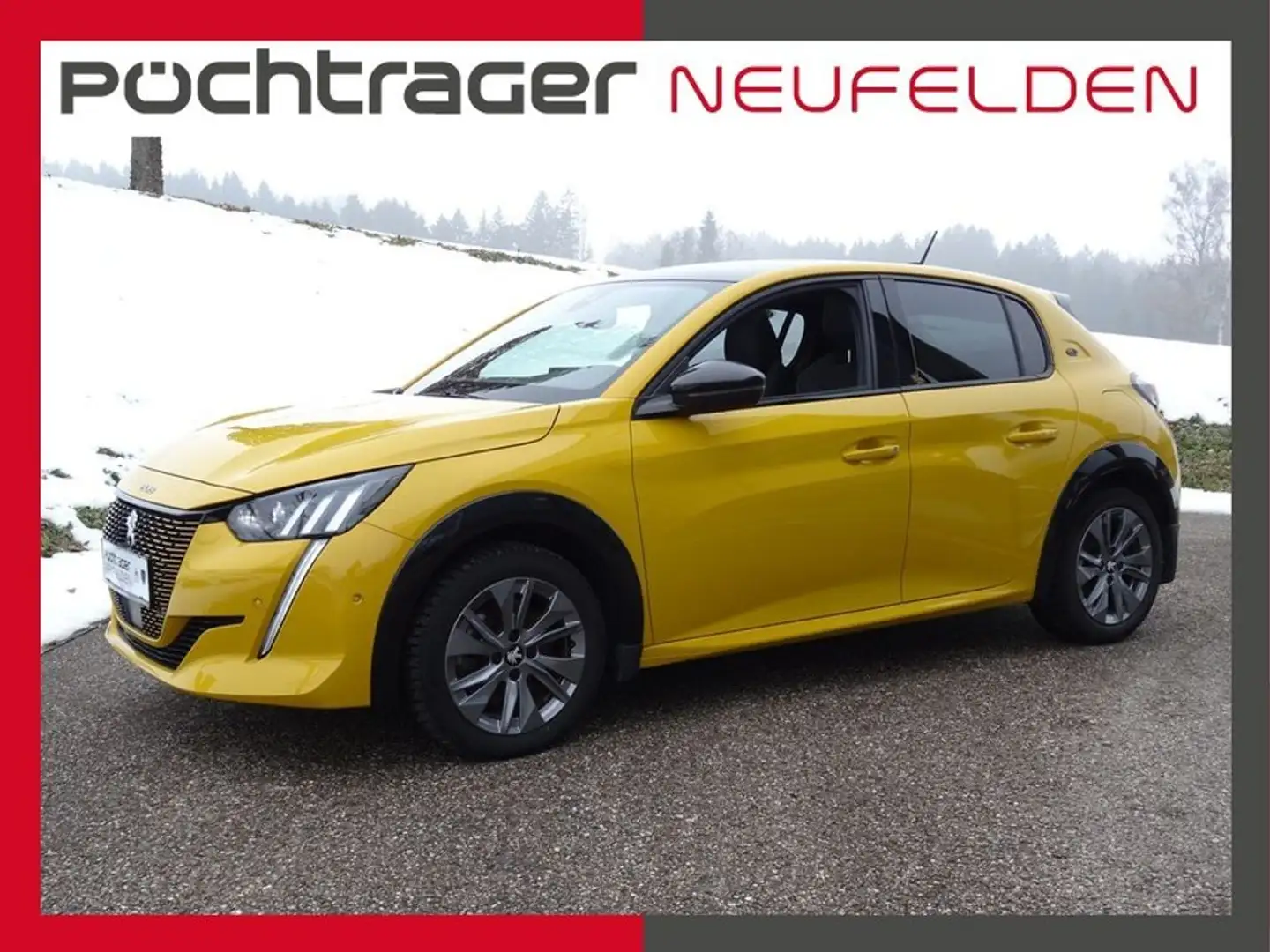 Peugeot 208 (e-) GT Line Gelb - 1