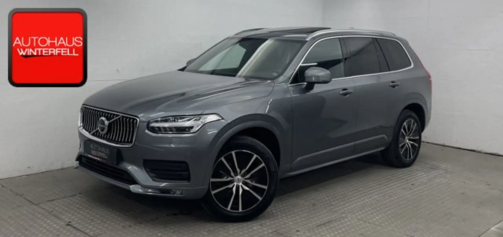Volvo XC90 B5 AWD PANO+AHK+STANDHEIZ+MEMO+360+INTELLI+ Grau - 1