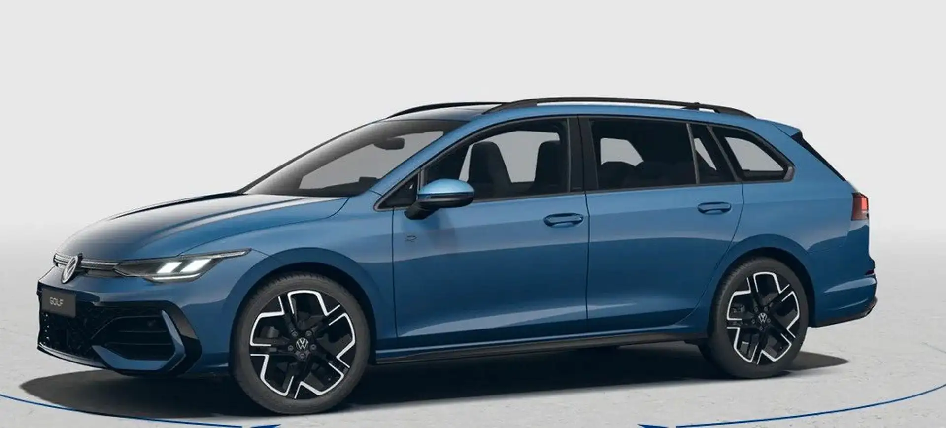 Volkswagen Golf VIII 1.5eTSI R-Line Pano18" 360 ACC AHK Bleu - 2