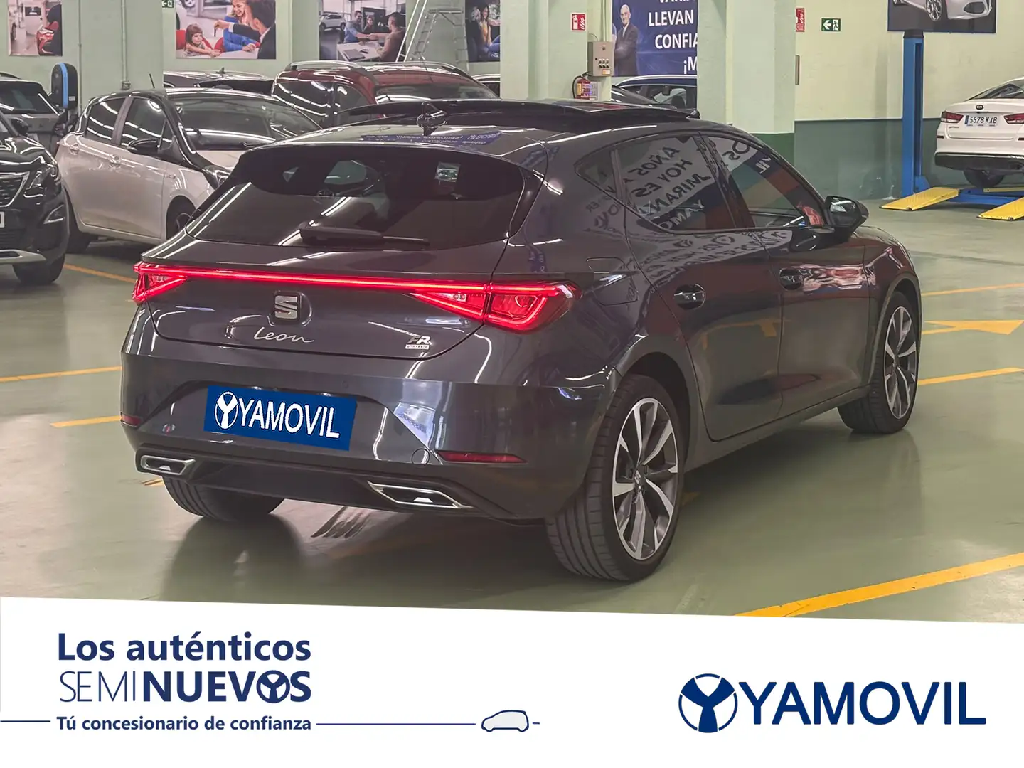 SEAT Leon 1.4 TSI e-Hybrid S&S FR DSG-6 204 Gris - 2