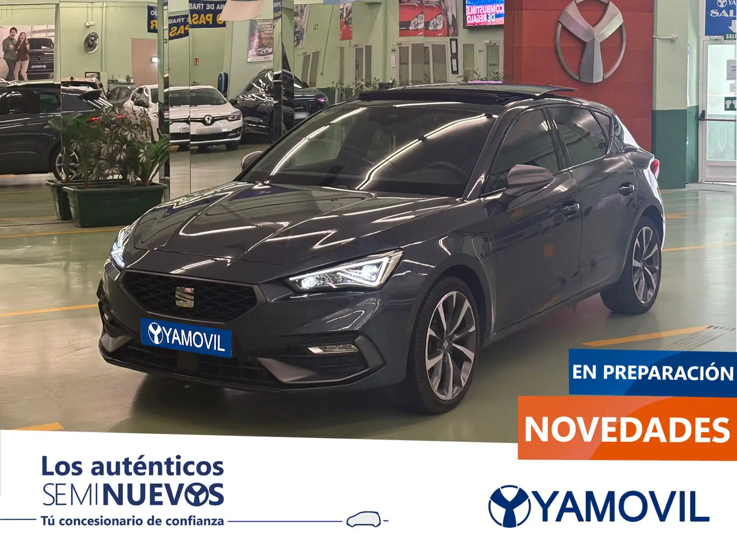 SEAT Leon 1.4 TSI e-Hybrid S&S FR DSG-6 204 Gris - 1