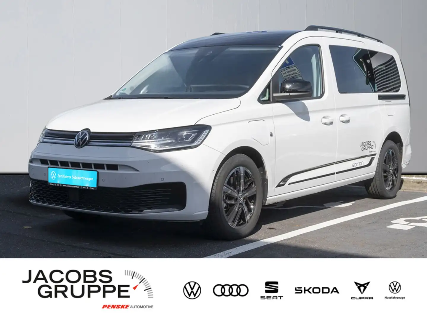 Volkswagen Caddy Maxi 1.5 eHybrid DSG Edition AHK, Trave Blanc - 1