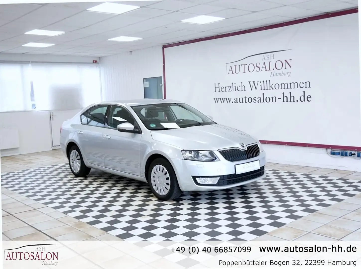 Skoda Octavia Ambition*2Vorb.Rentner*Servicegepf*Bi-Xeno*PDC V&H Argent - 1