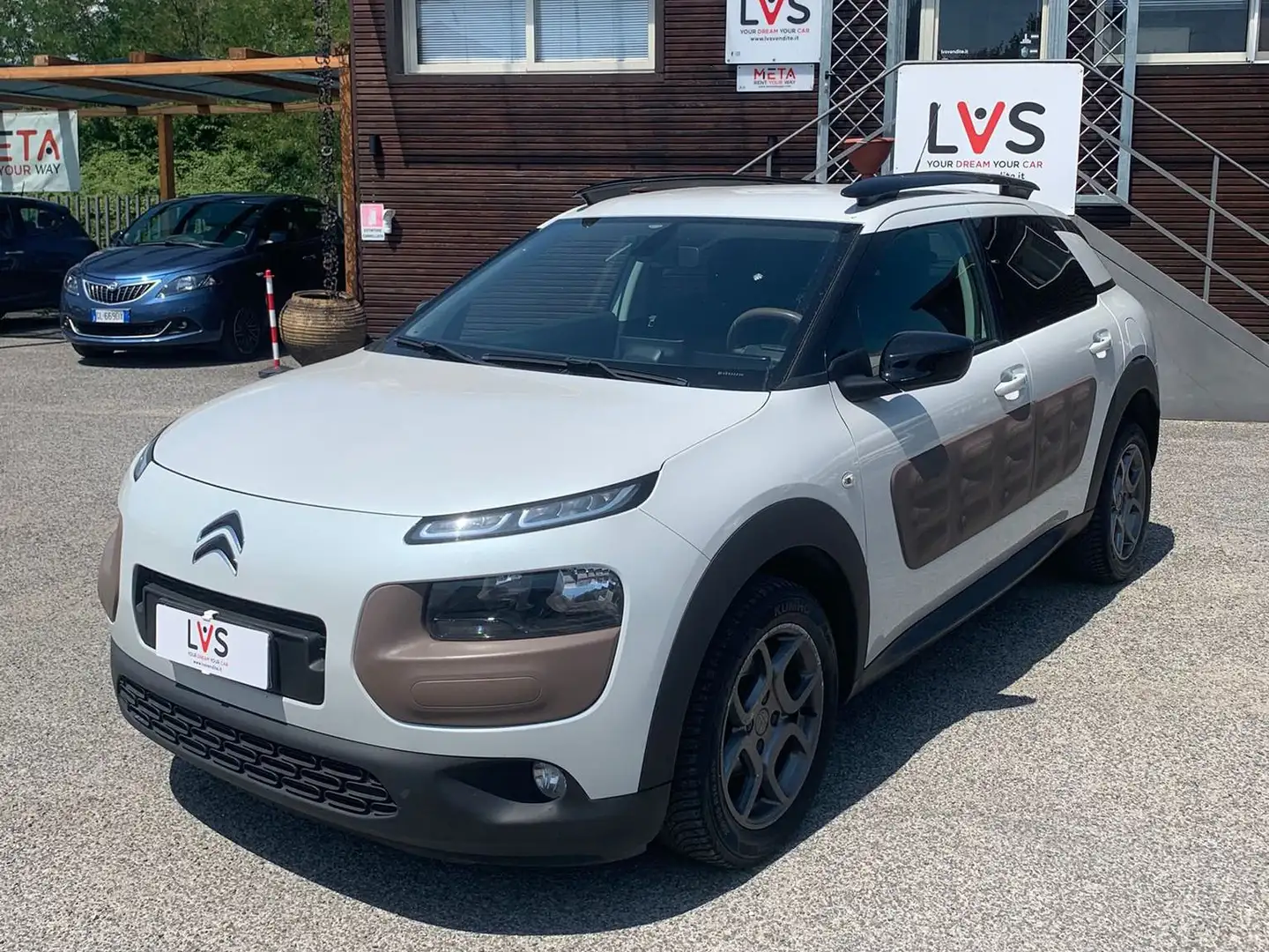 Citroen C4 C4 Cactus 2014 Cactus 1.2 puretech Feel Edition s Bianco - 1