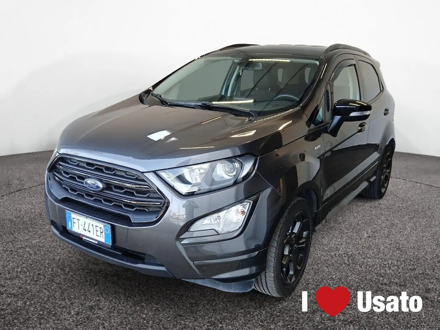 Ford EcoSport 2018 1.5 tdci Plus s&s 100cv my18 Šedá - 1