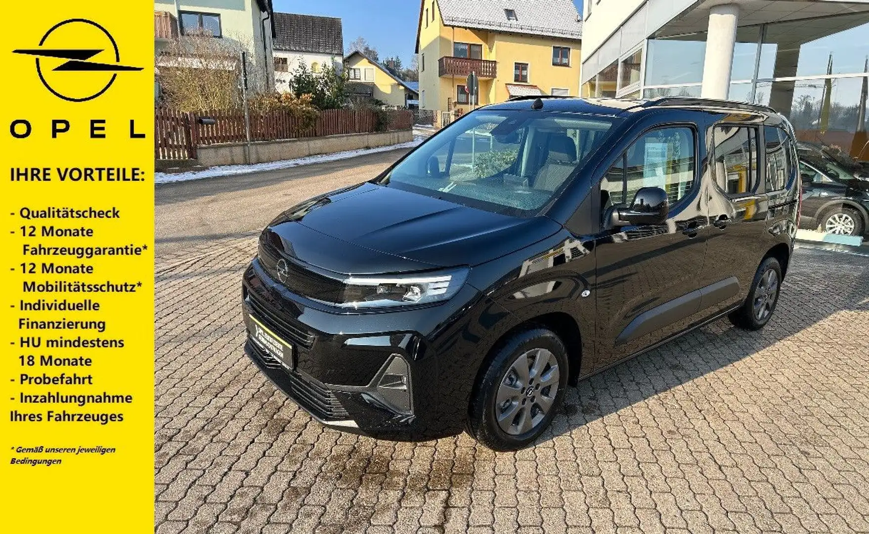Opel Combo Life Edition Plus 1.2 T/ 110 PS Kamera SHZ Noir - 1