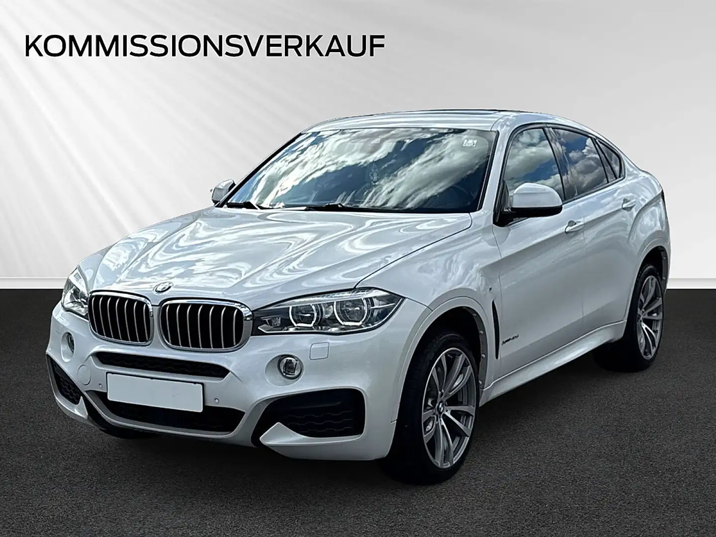 BMW X6 xDrive40d Weiß - 1