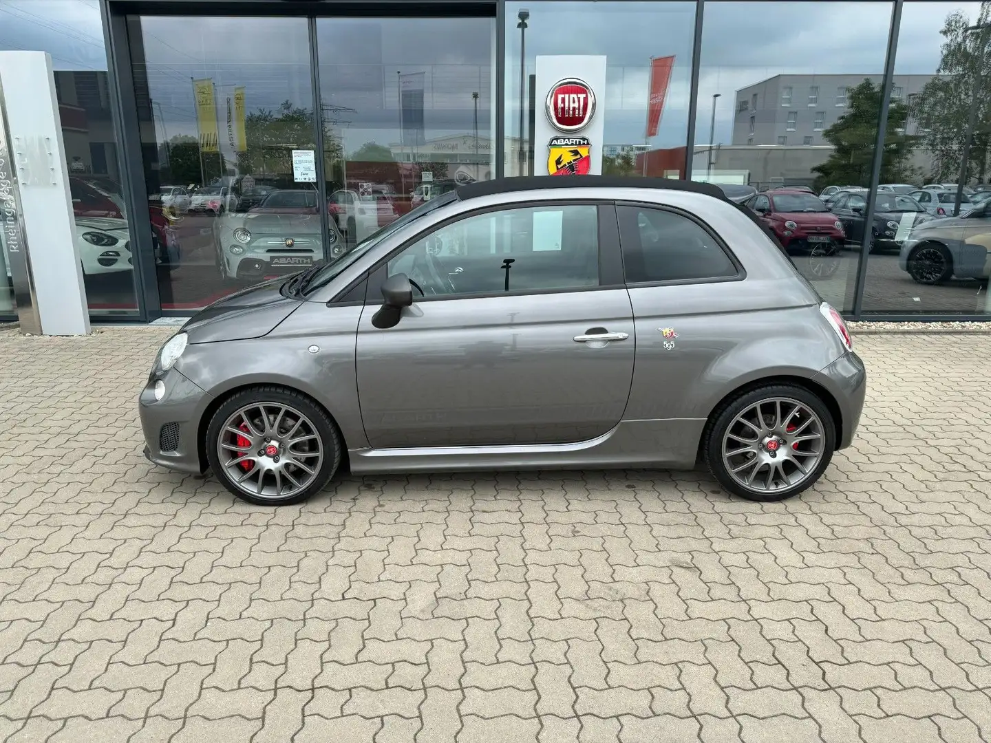 Abarth 595C 595 Cabrio Competizione 180 PS,XENON,Sitzheizung siva - 2