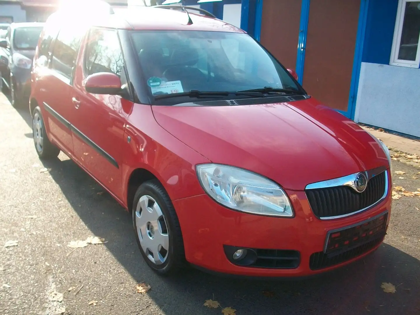 Skoda Roomster 1.6 Style*Klima*Leder*PDC*Euro4*Top* Rot - 2