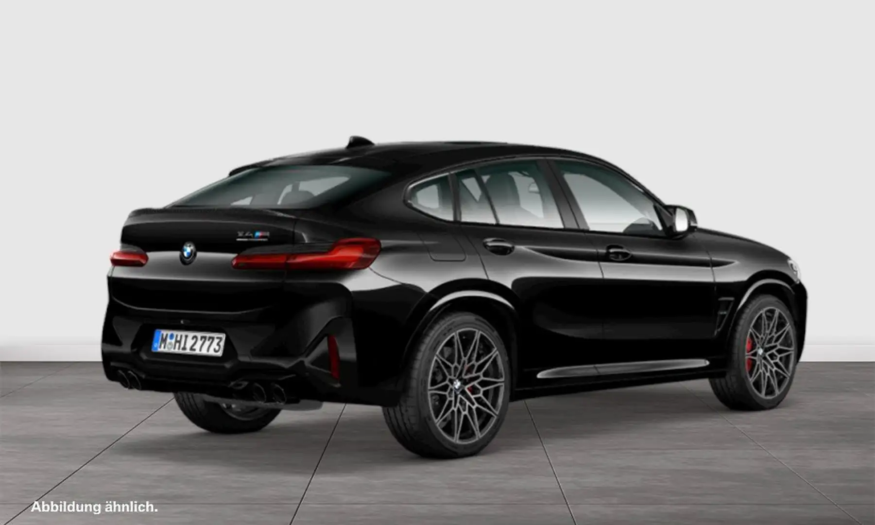 BMW X4 M Competition M Sport HUD PANO ACC NAVI LED Noir - 2