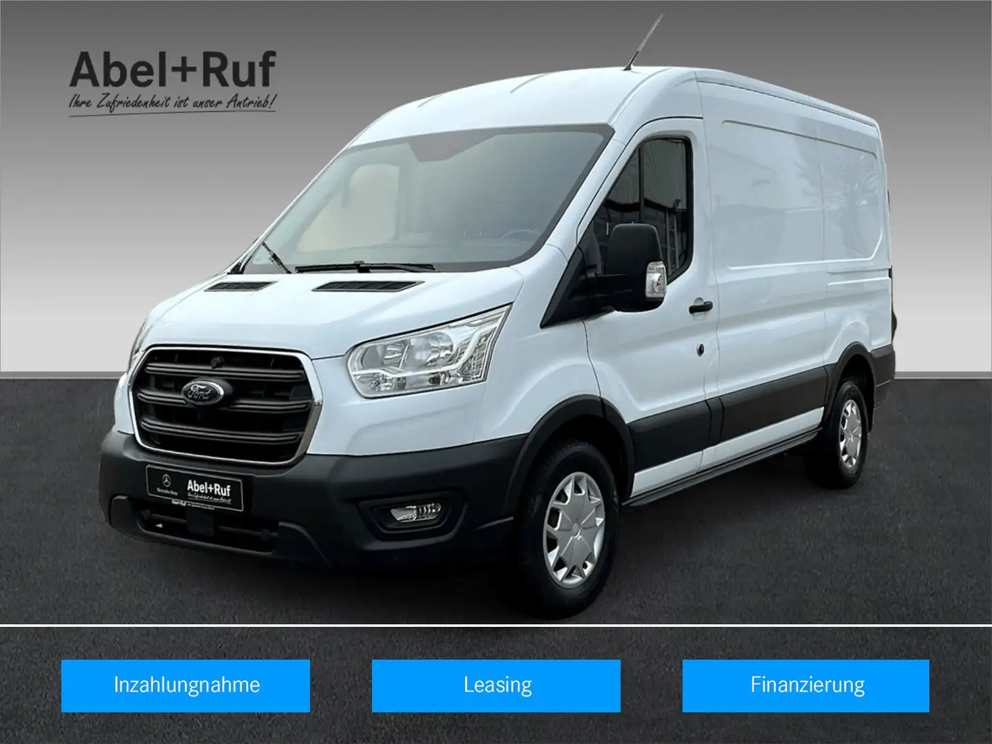 Ford Transit FT 350 2.0 Kasten L2H2 Klima+PDC+DAB Білий - 1