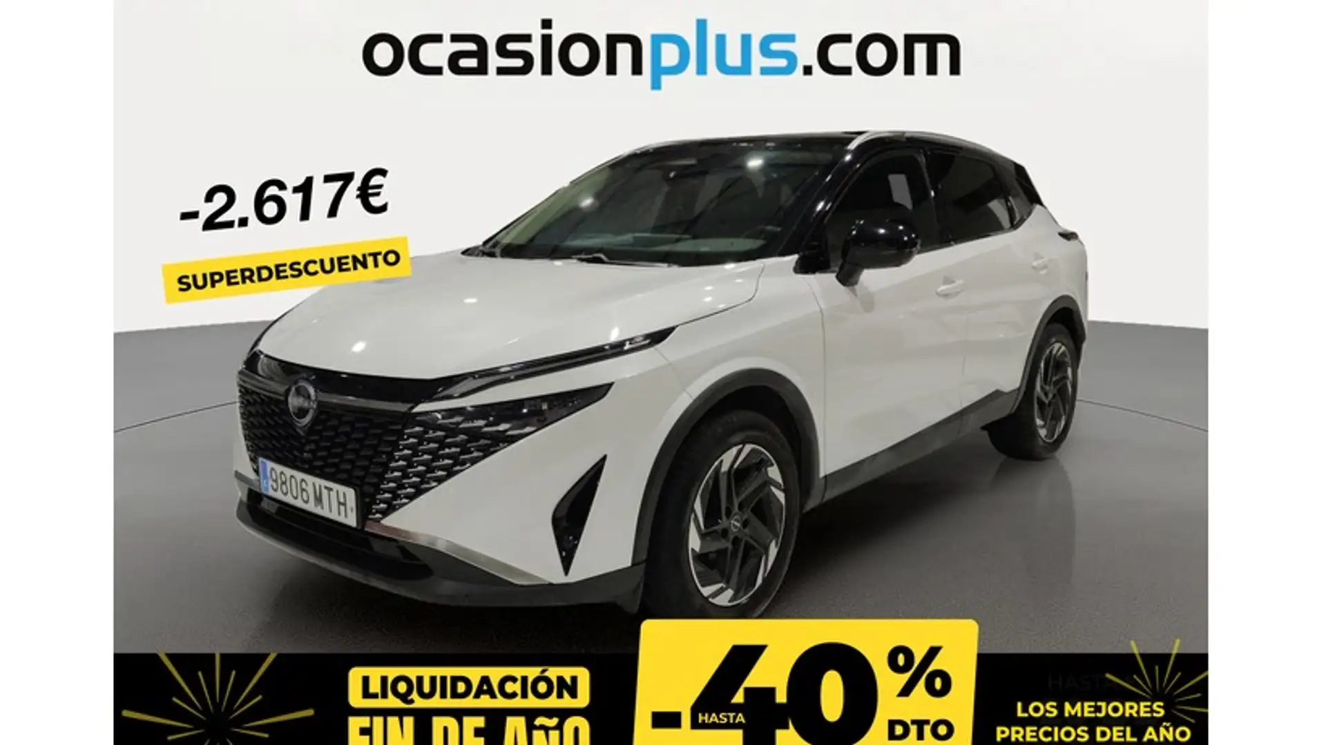 Nissan Qashqai 1.3 DIG-T mHEV 12V N-Connecta 4x2 Aut. 116kW Blanc - 1