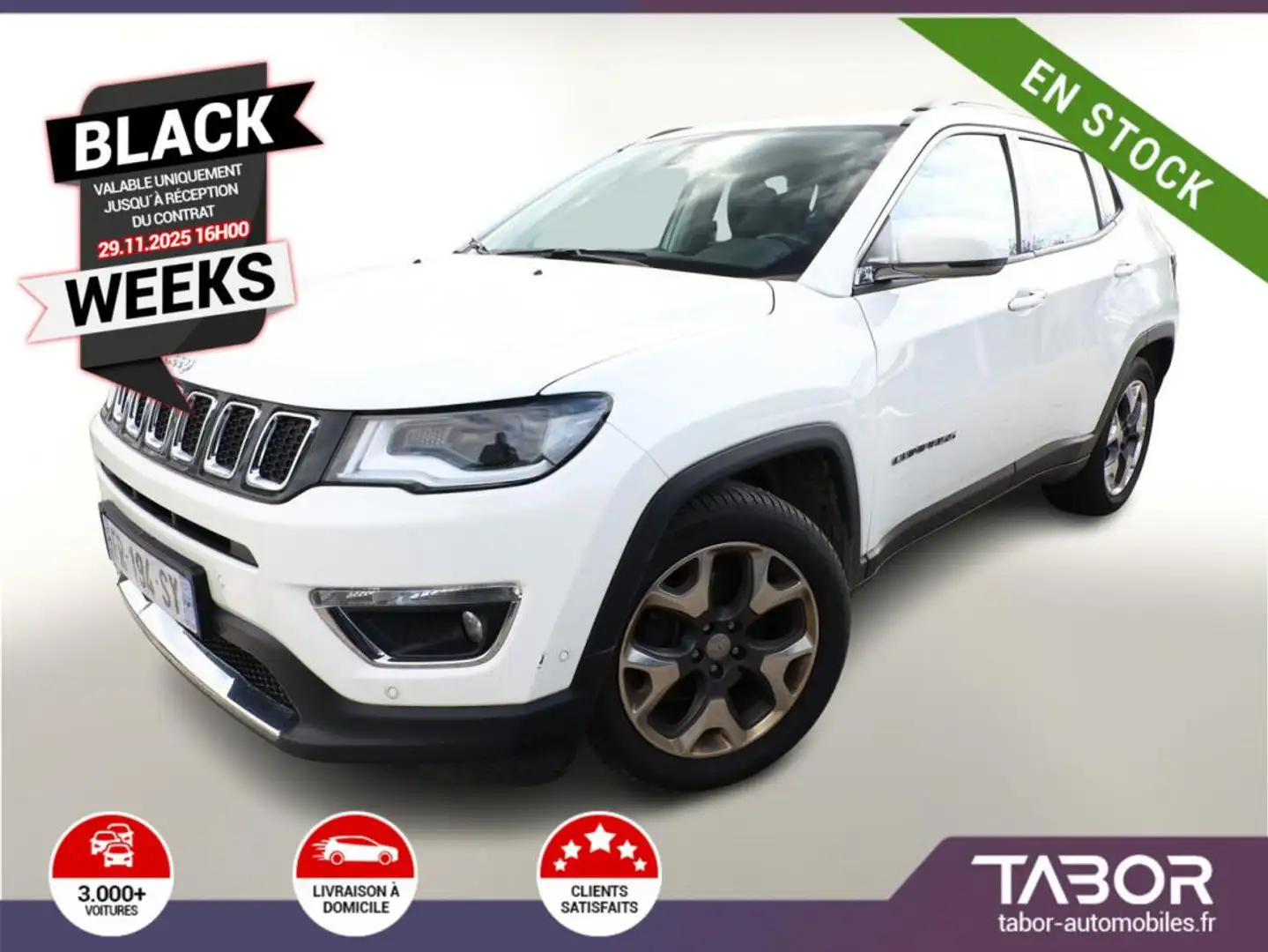 Jeep Compass 1.6 MultiJet 120 Limited GPS 18P Wit - 1
