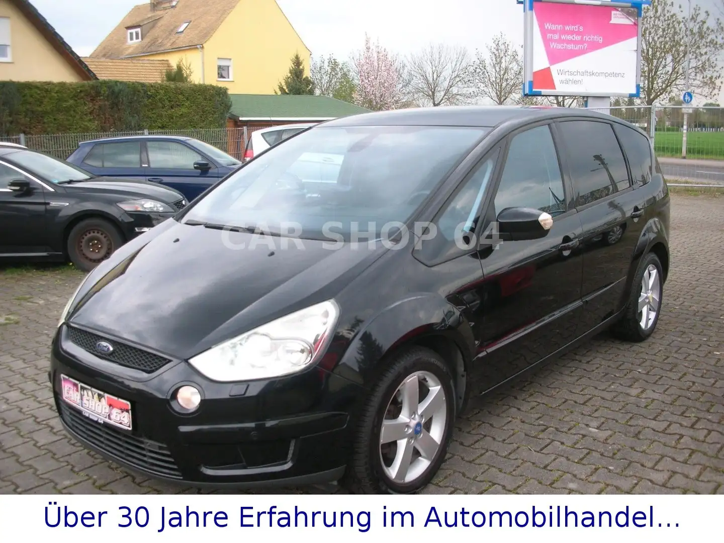 Ford S-Max S-MAX Titanium-BI-XENON/NAVI/DAB/FSH/SHZ- Zwart - 1