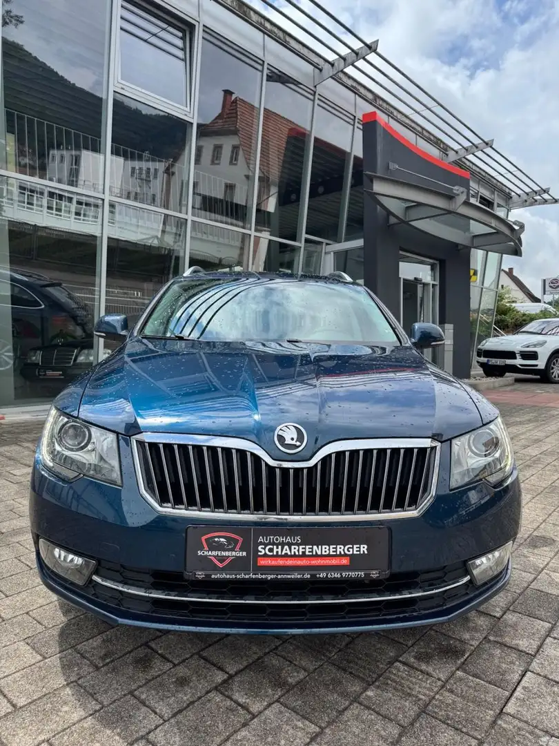 Skoda Superb Combi Ambition+DSG+KLIMA+SitzHeizung Blau - 2
