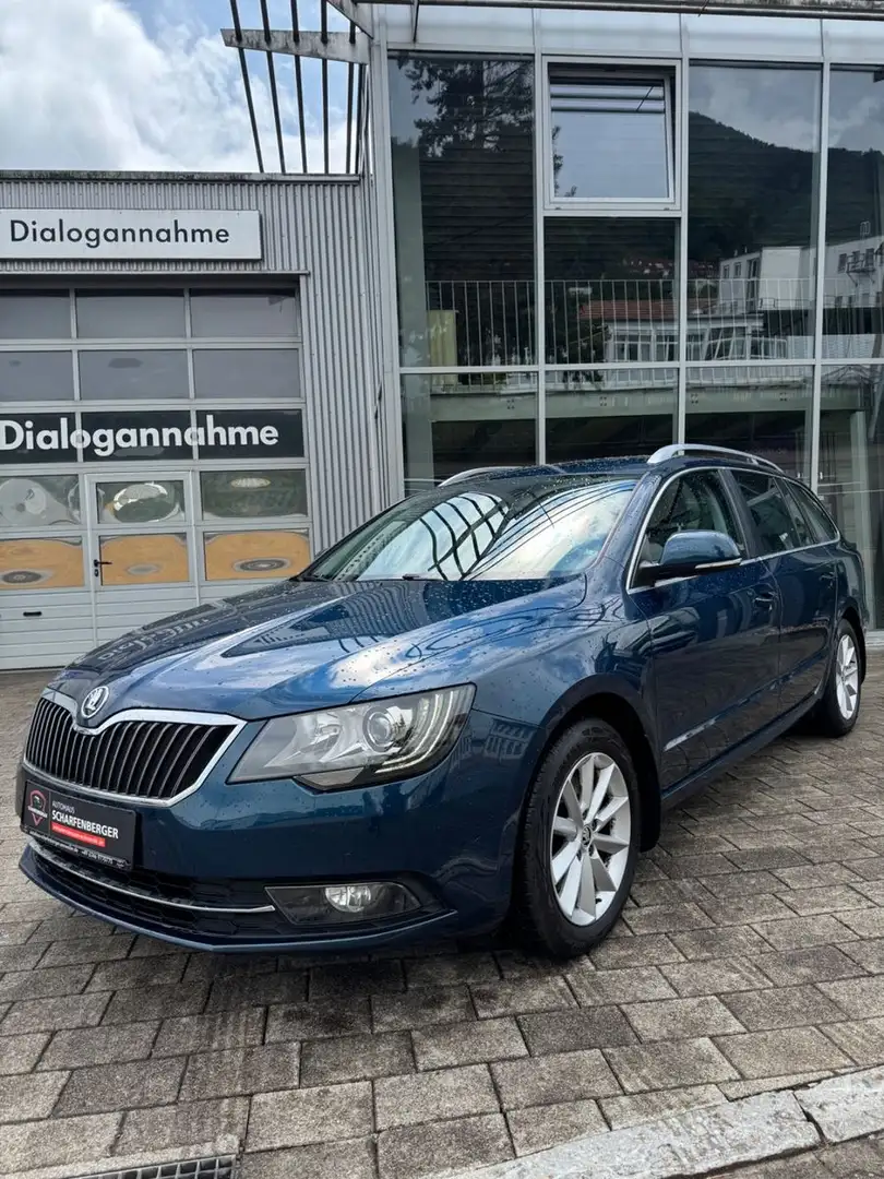 Skoda Superb Combi Ambition+DSG+KLIMA+SitzHeizung Blau - 1