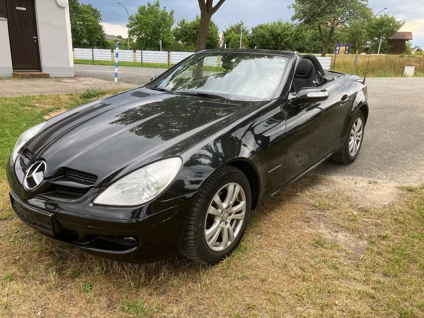 Mercedes-Benz SLK 200 Cabrio Mod. 2008 Topzustand Black - 1