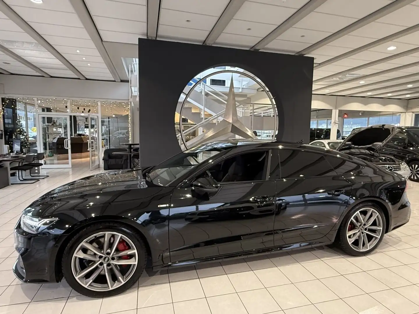 Audi A7 Sportback 55 TFSI e quattro S-LINE Schwarz - 2