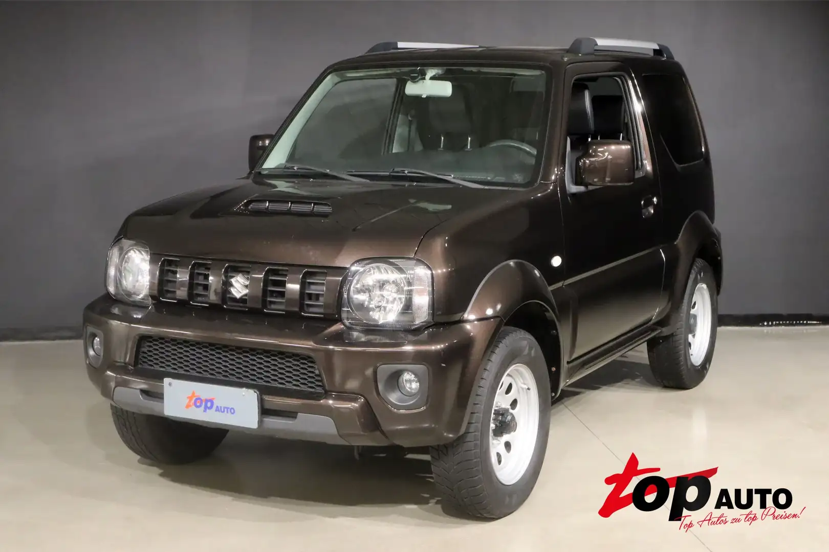 Suzuki Jimny 1.3 4X4 84CV GANCIO DI TRAINO PELLE CLIMA Marrone - 1