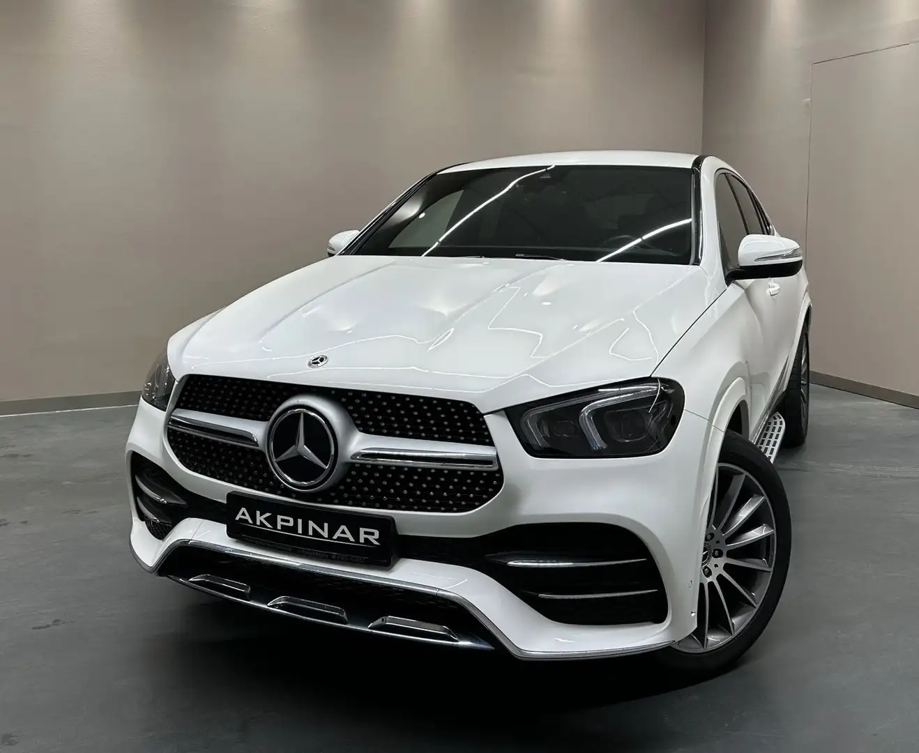 Mercedes-Benz GLE 350 GLE350 e 4M Coupe AMG LINE*1. HAND*NIGHT PAKET* Weiß - 1