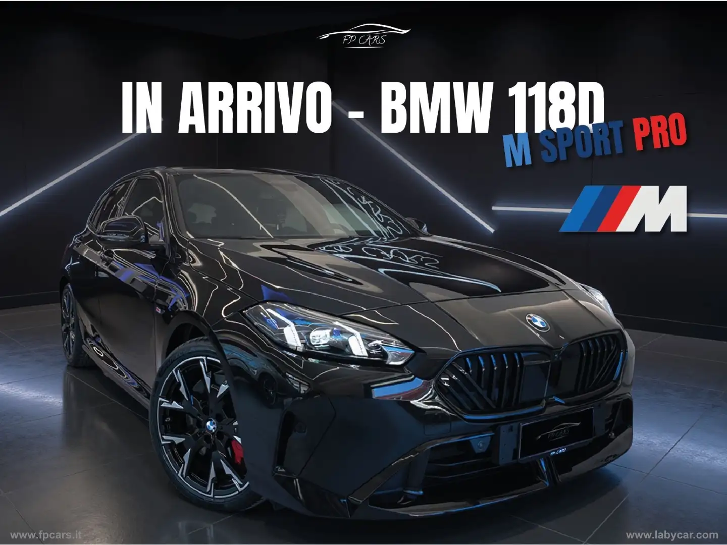 BMW 118 118d MSport Pro Noir - 1