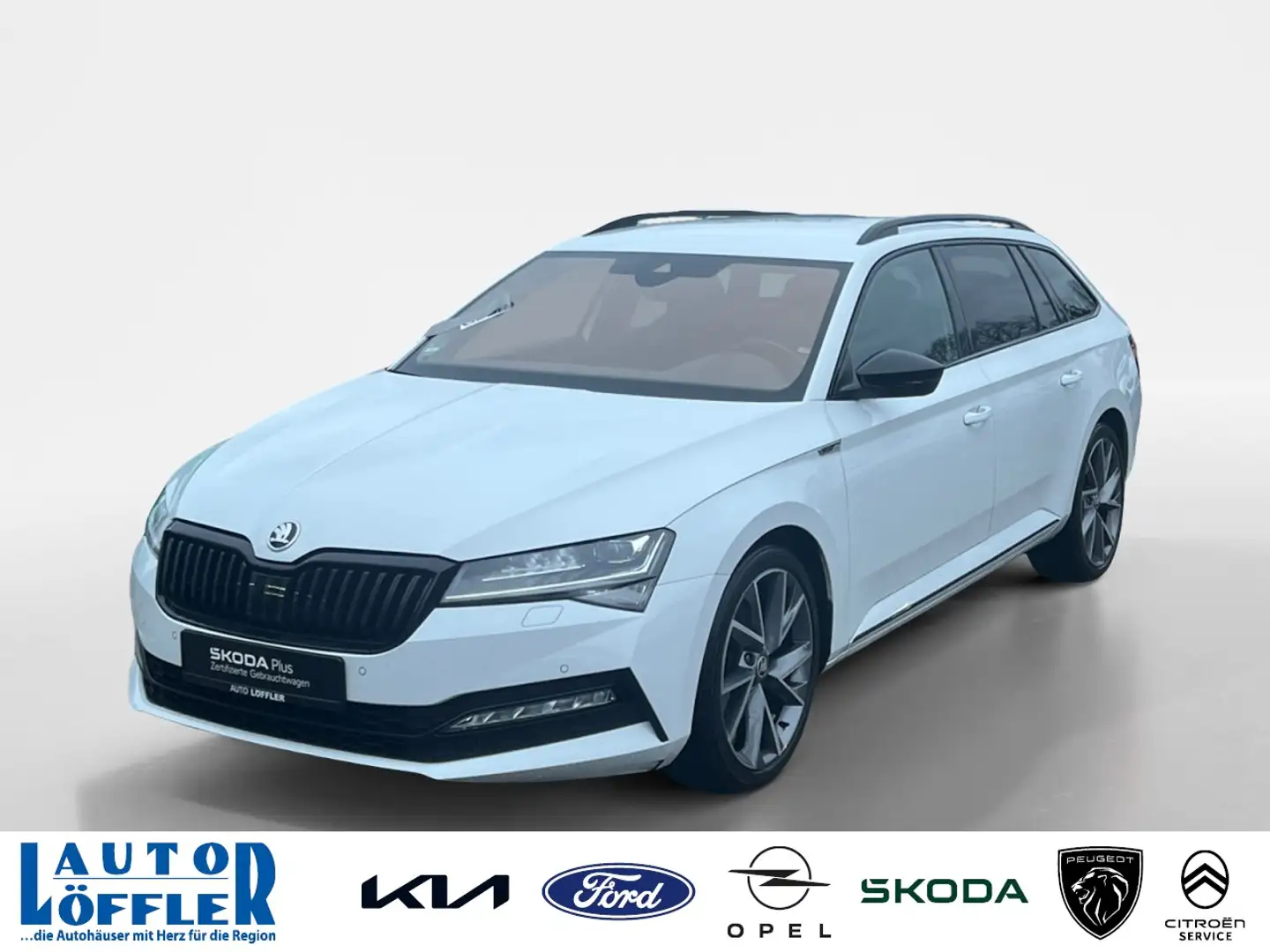 Skoda Superb Combi Sportline #Automatik #LED #Navi #AC Klima Blanc - 1